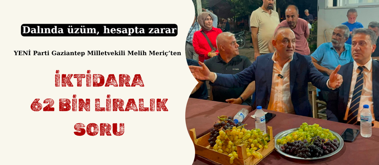 İKTİDARA 62 BİN LİRALIK SORU