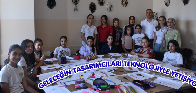 GELECEĞİN TASARIMCILARI TEKNOLOJİYLE YETİŞİYOR