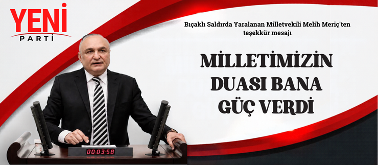 MİLLETİMİZİN DUASI BANA GÜÇ VERDİ