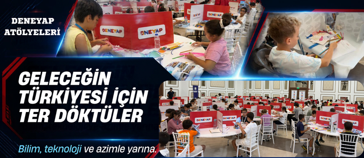 GELECEĞİN TÜRKİYESİ İÇİN TER DÖKTÜLER