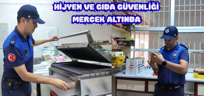 HİJYEN VE GIDA GÜVENLİĞİ MERCEK ALTINDA