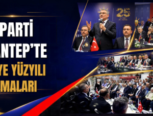 AK PARTİ GAZİANTEP’TE TÜRKİYE YÜZYILI BULUŞMALARI