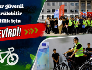 ÖĞRENCİLER HAREKETLİLİK İÇİN PEDAL ÇEVİRDİ!
