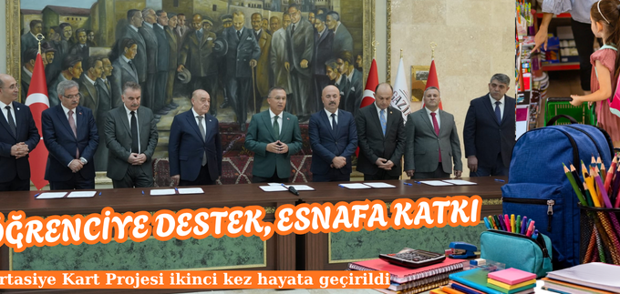 ÖĞRENCİYE DESTEK, ESNAFA KATKI
