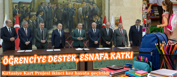 ÖĞRENCİYE DESTEK, ESNAFA KATKI