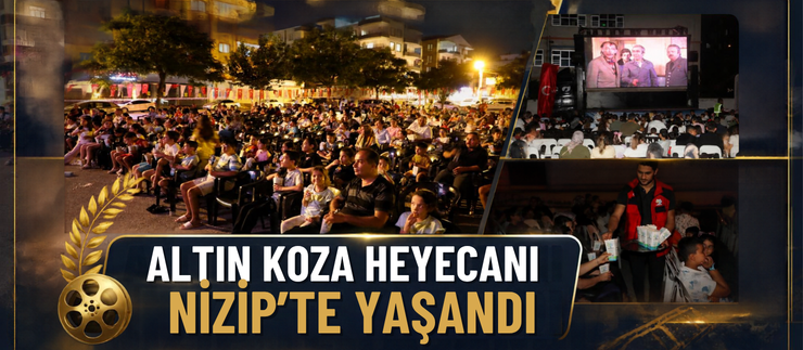 ALTIN KOZA HEYECANI NİZİP’TE YAŞANDI