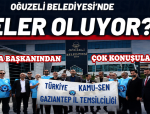 OĞUZELİ BELEDİYESİ’NDE NELER OLUYOR?