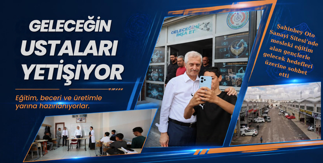 GELECEĞİN USTALARI YETİŞİYOR