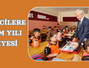 ÖĞRENCİLERE EĞİTİM YILI HEDİYESİ