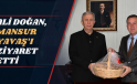 ALİ DOĞAN, MANSUR YAVAŞ’I ZİYARET ETTİ