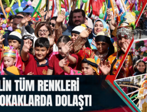 FESTİVALİN TÜM RENKLERİ TARİHİ SOKAKLARDA DOLAŞTI