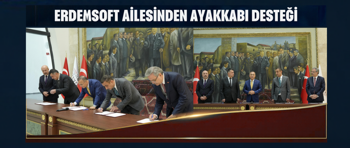 ERDEMSOFT AİLESİNDEN AYAKKABI DESTEĞİ