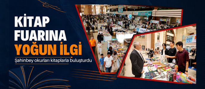 KİTAP FUARINA YOĞUN İLGİ