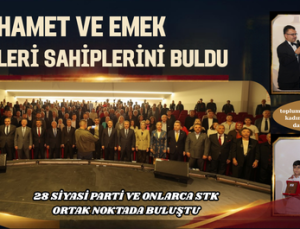 MERHAMET VE EMEK ÖDÜLLERİ SAHİPLERİNİ BULDU